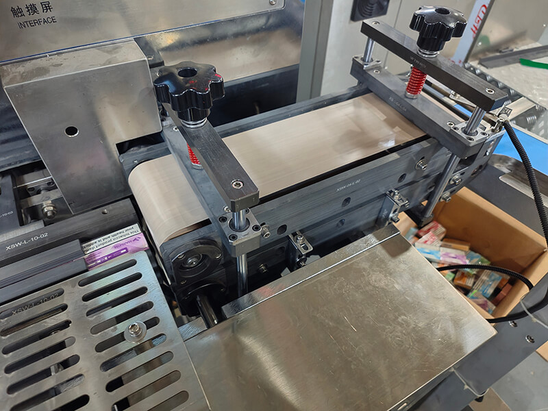 High Speed Overwrapping Machine DTS-160 Teflon heating conveyor belt